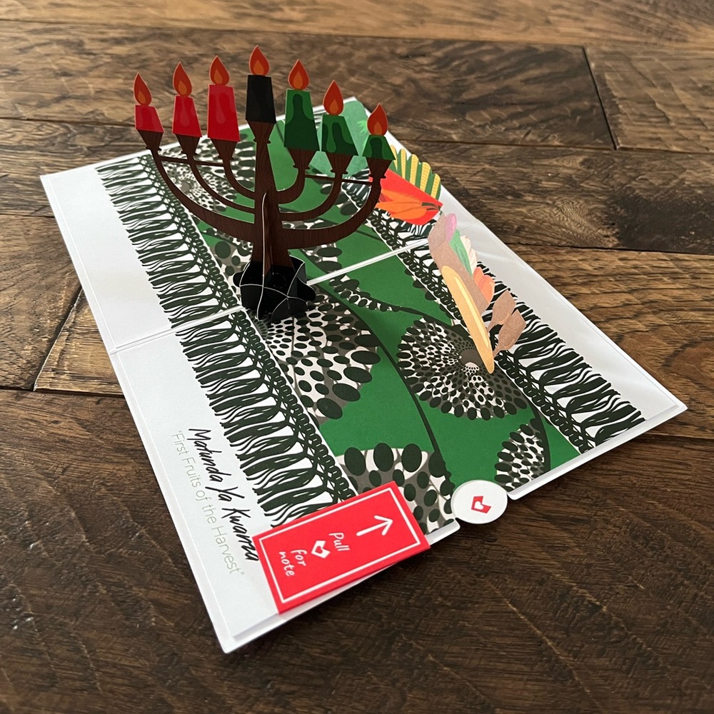 Happy Kwanzaa 3D Pop Up Cards (6)